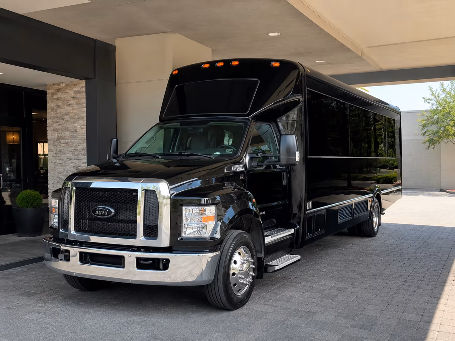 Jacksonville Concert & Music Festival Transportation party bus interior