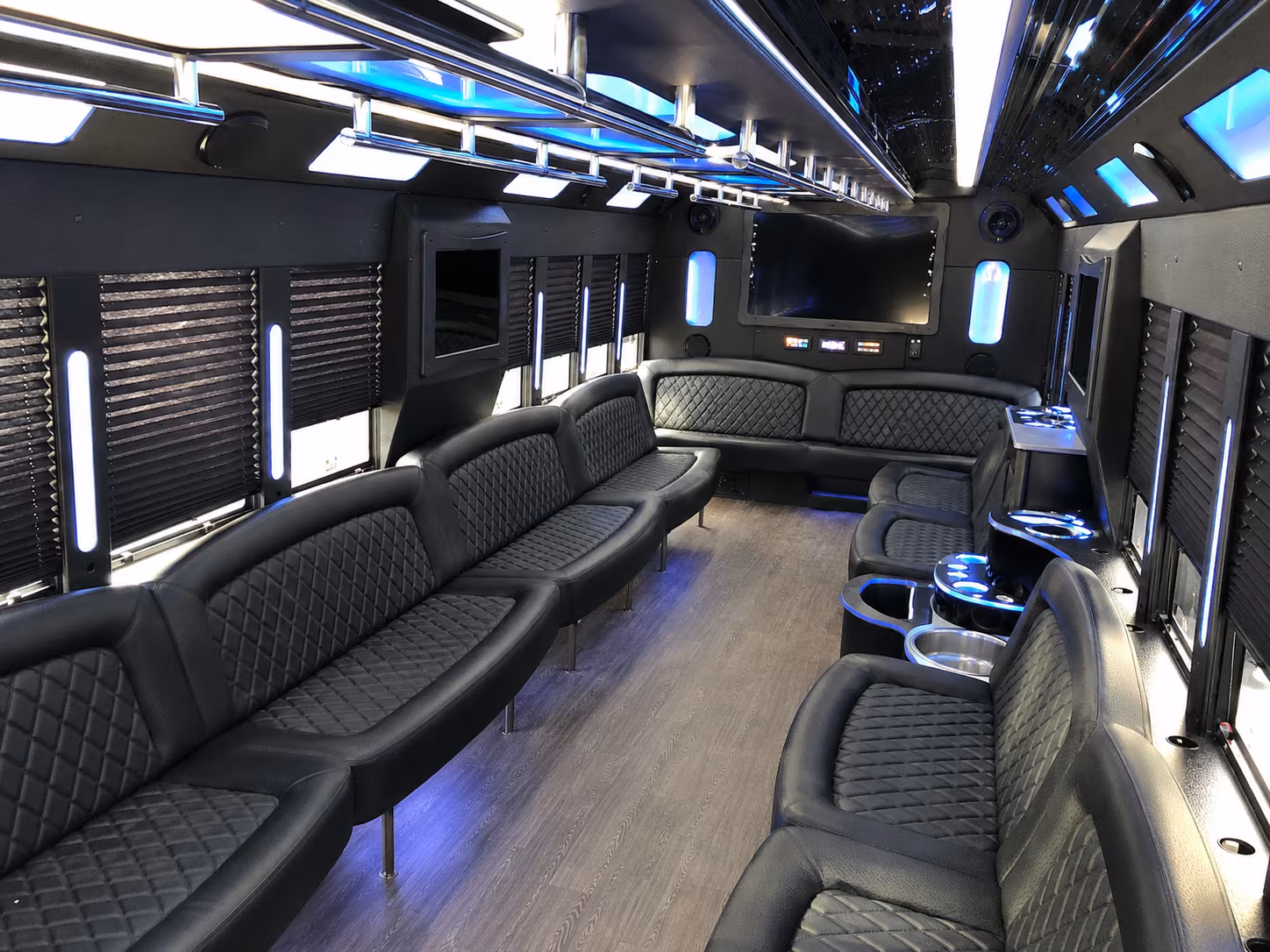 Jacksonville Concert & Music Festival Transportation party bus exterior