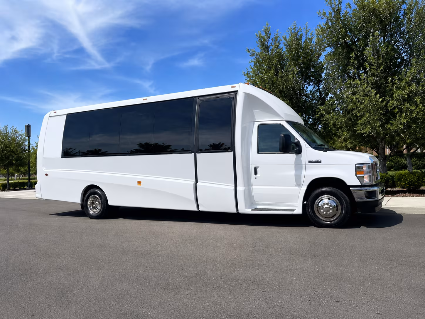 Jacksonville Corporate Transportation party bus exterior