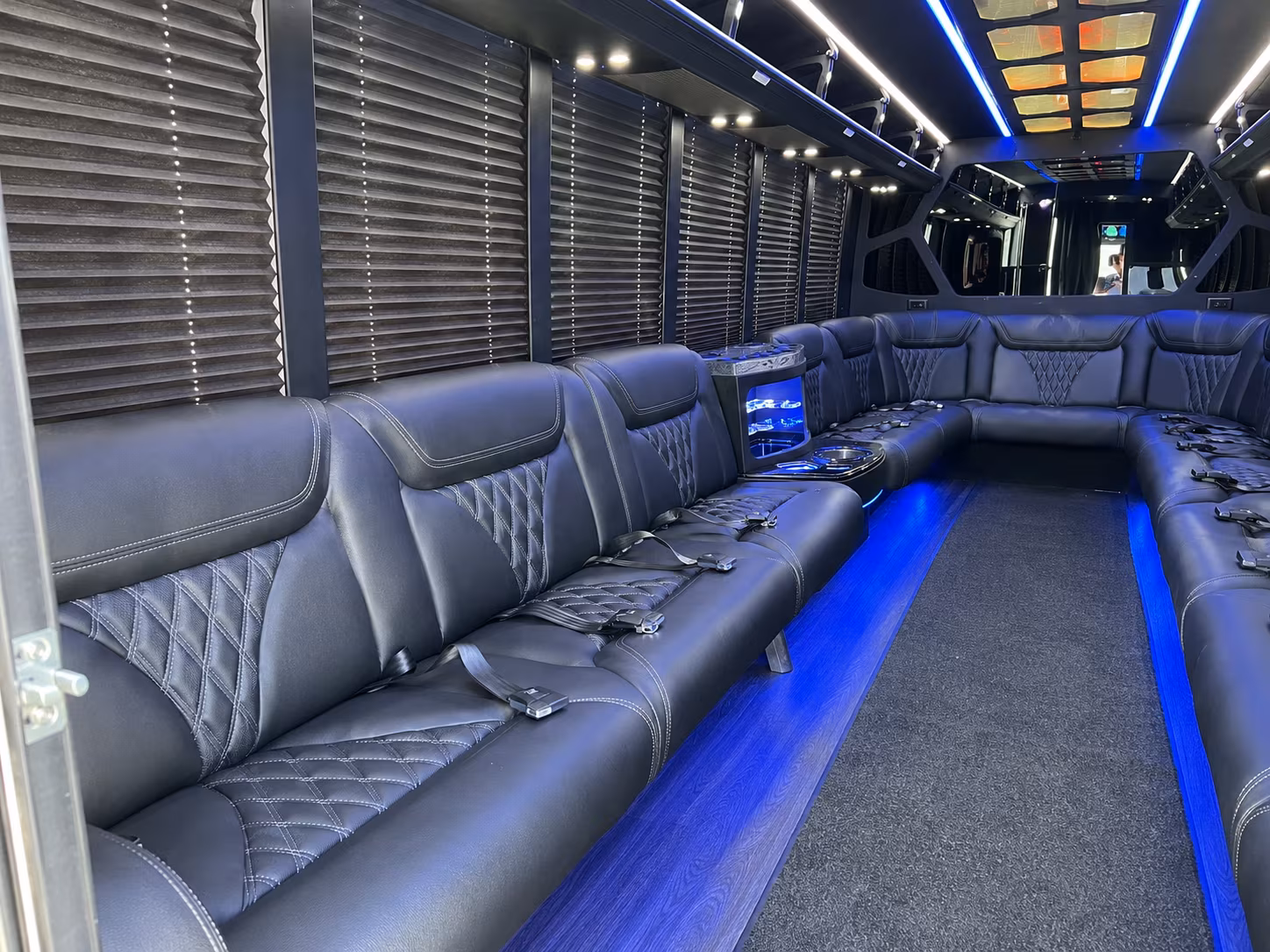 Jacksonville Private Event Transportation party bus exterior