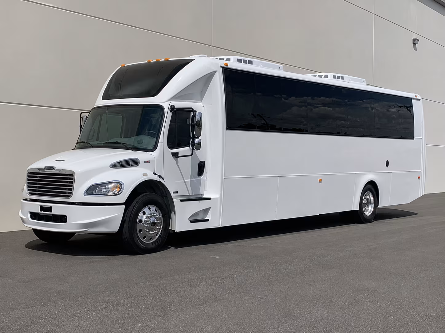 Jacksonville Private Event Transportation party bus exterior