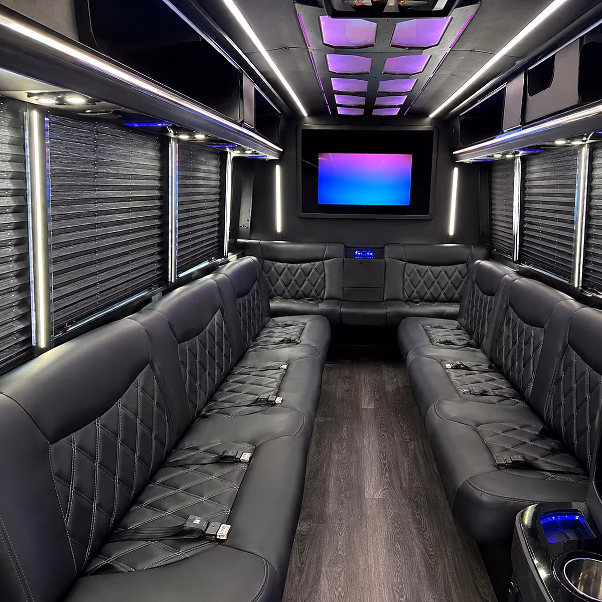 Jacksonville Sporting Event Transportation onboard seating