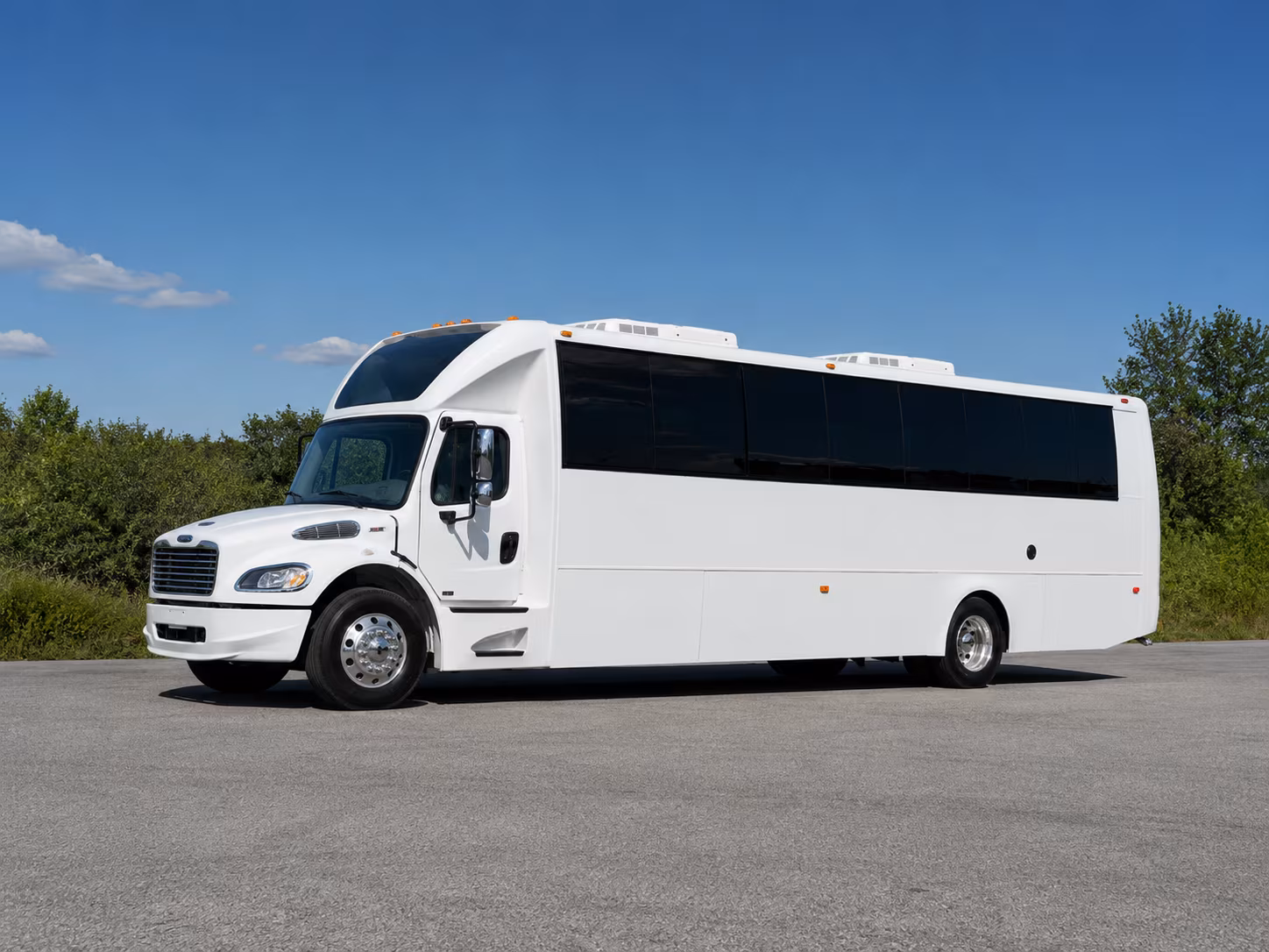 Jacksonville Sporting Event Transportation party bus exterior