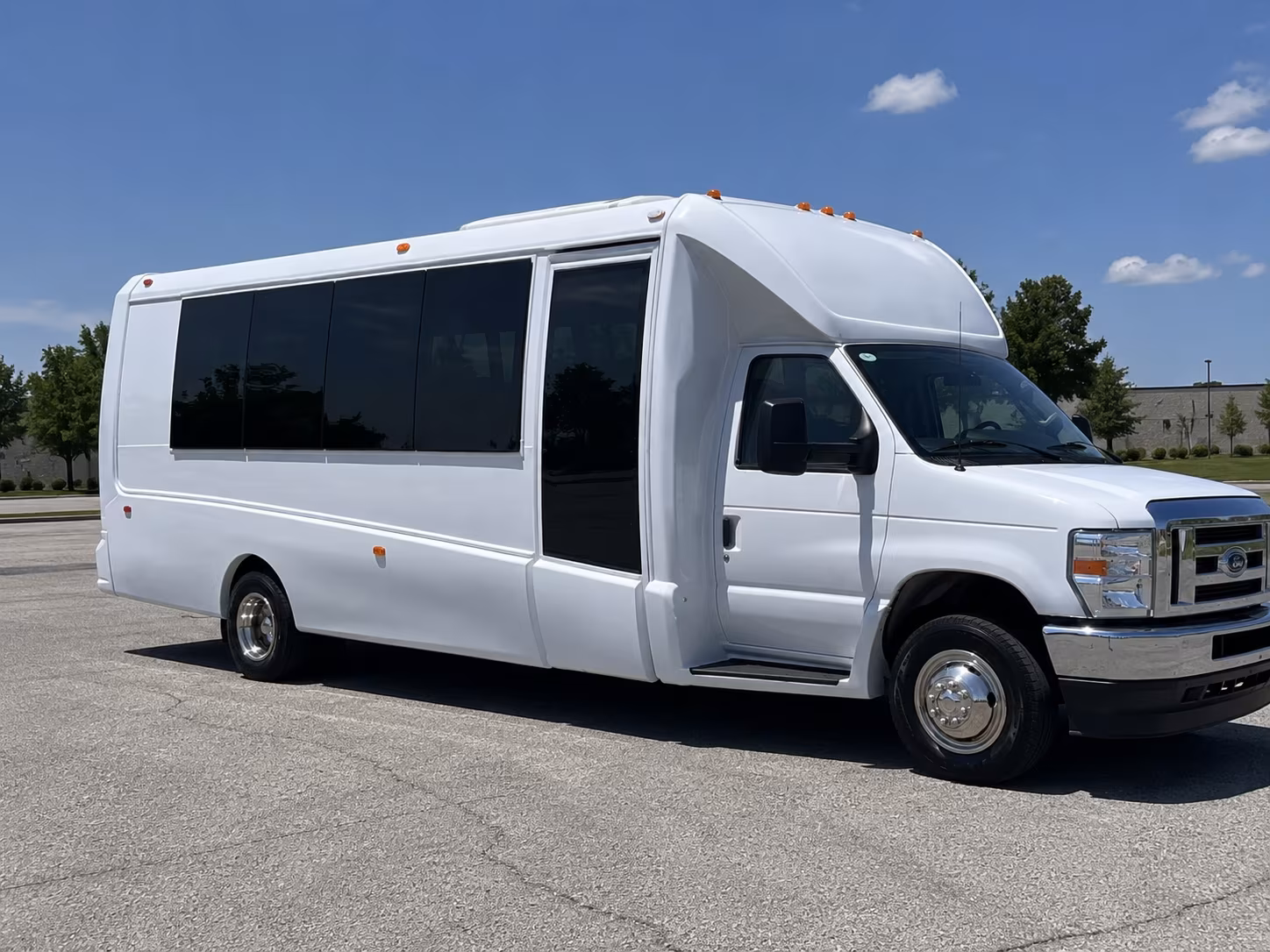 Jacksonville Wedding Transportation party bus exterior