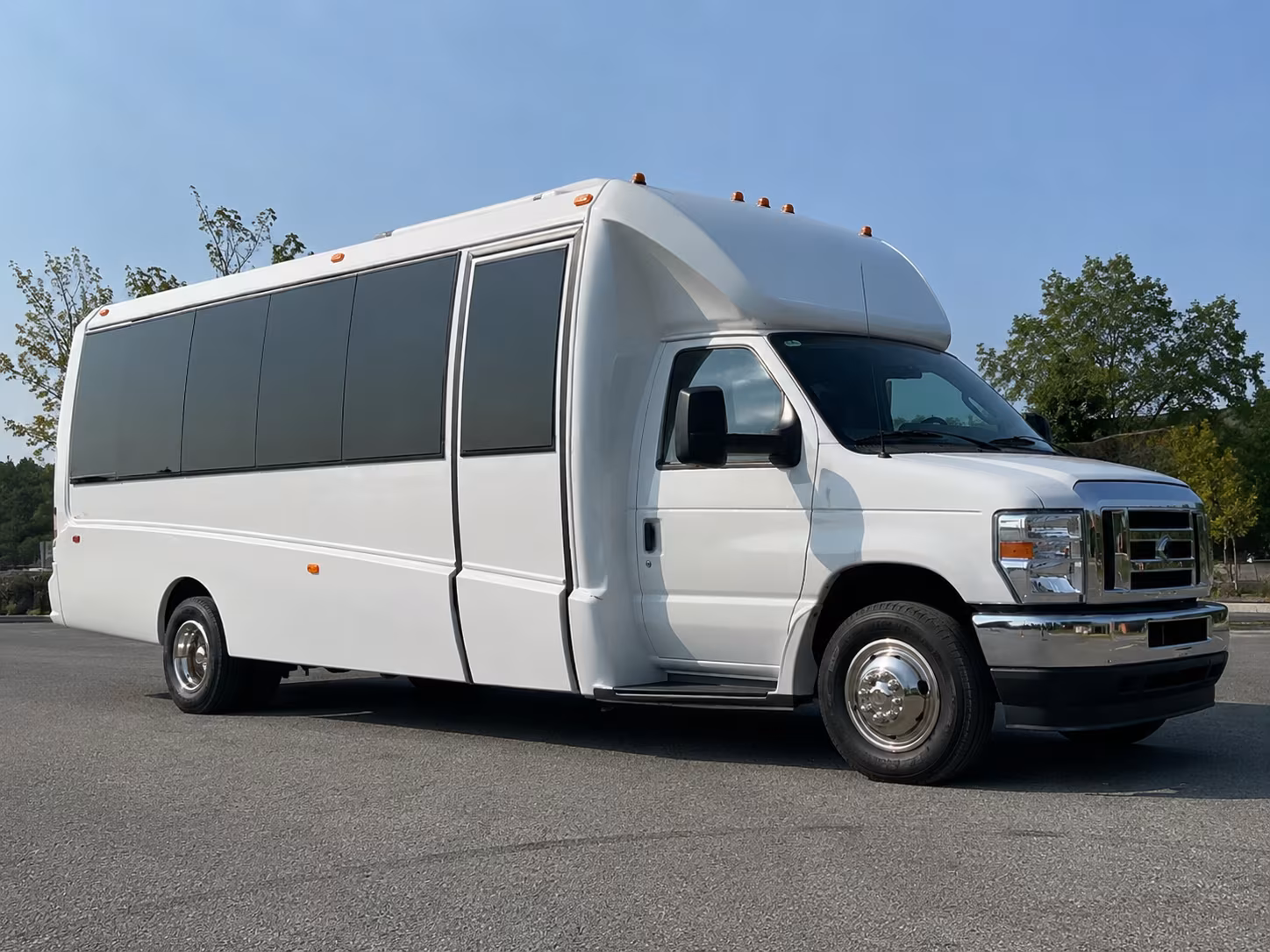 Jacksonville Wedding Transportation party bus exterior