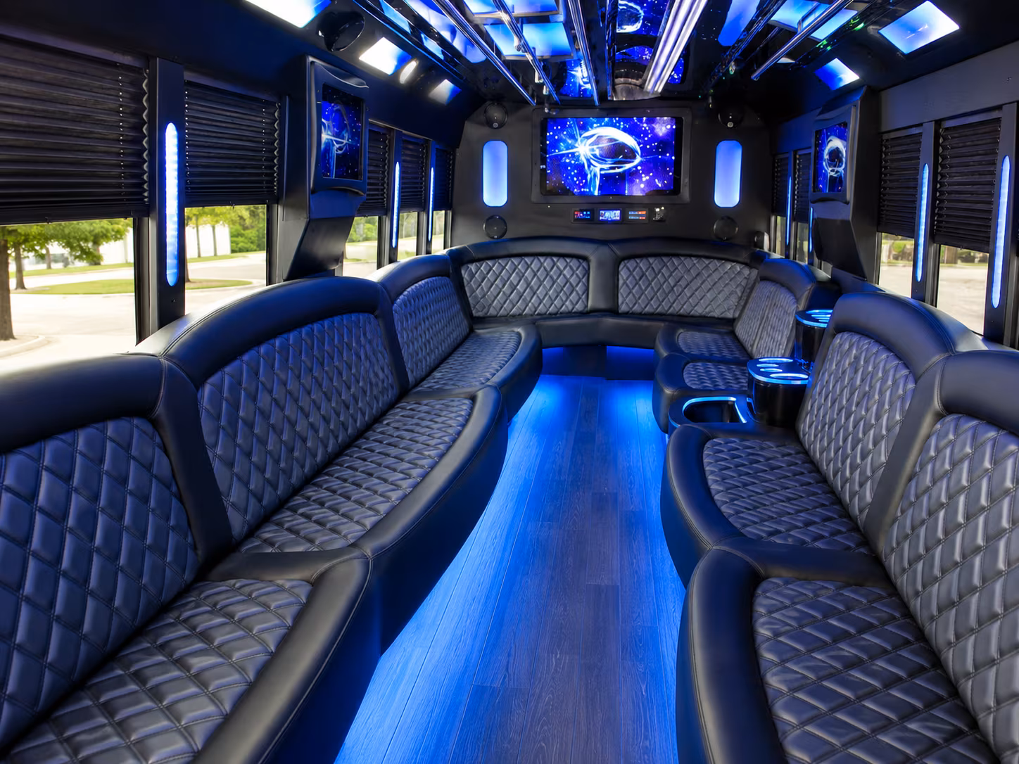Jacksonville Winery Tour & Pub Crawl Transportation party bus exterior